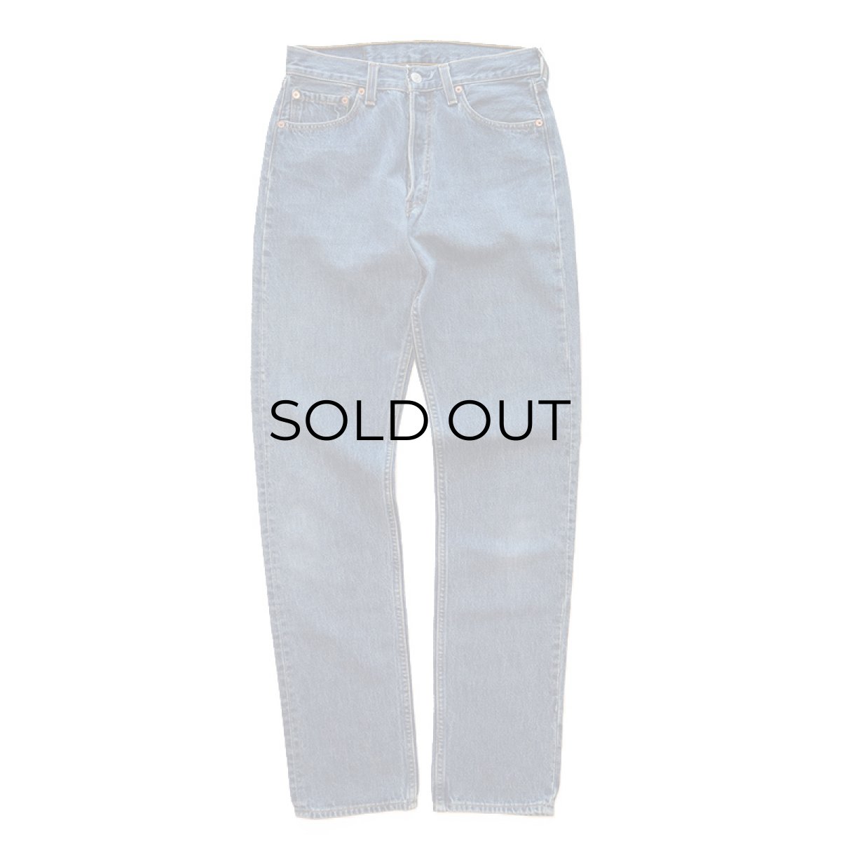 画像2: LEVI'S 501 DENIM PANTS "made in USA" 【W28 程度】 (2)