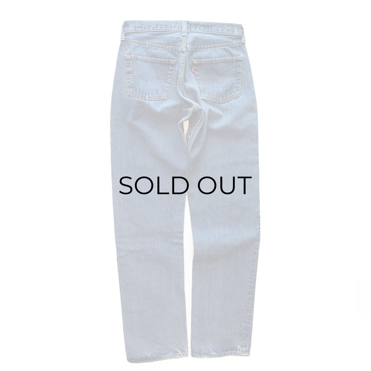 画像3: LEVI'S 501 DENIM PANTS "made in USA" "INSEAM SINGLE STITCH" 【W29 程度】 (3)