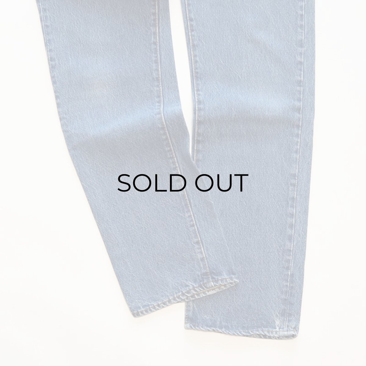 画像6: LEVI'S 501 DENIM PANTS "made in USA" "INSEAM SINGLE STITCH" 【W29 程度】 (6)