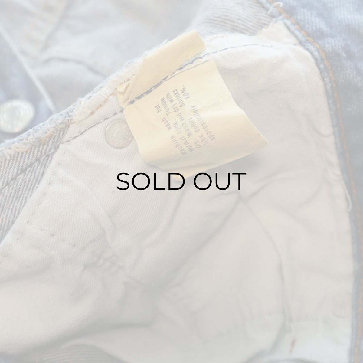 画像10: LEVI'S 501 DENIM PANTS "made in USA" "INSEAM SINGLE STITCH" 【W29 程度】 (10)