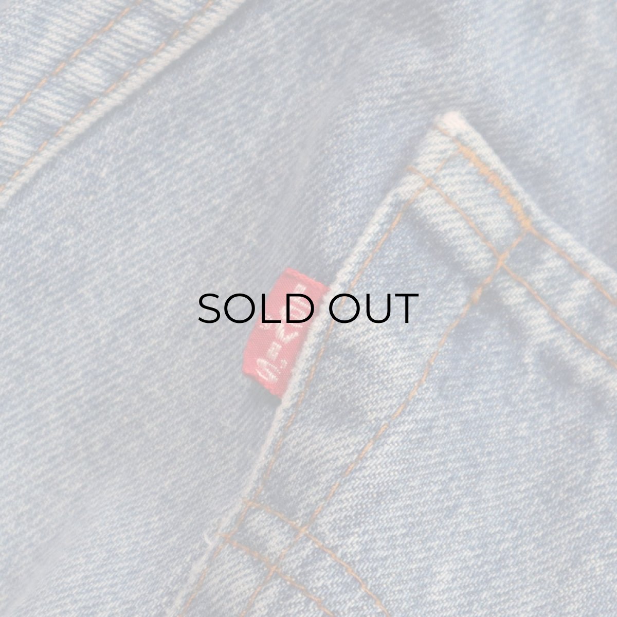 画像10: OLD LEVI'S 505 DENIM PANTS "INSEAM SINGLE" 【W30程度】 (10)