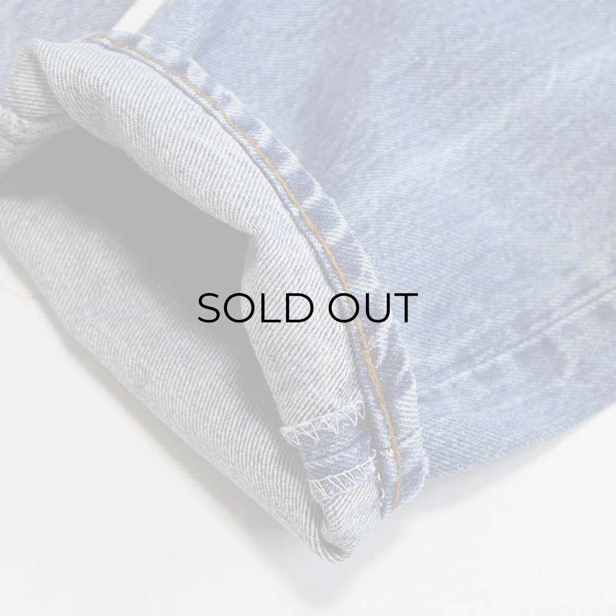 画像7: OLD LEVI'S 505 DENIM PANTS "INSEAM SINGLE" 【W30程度】 (7)