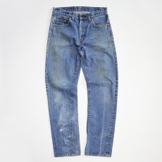 画像2: OLD LEVI'S 505 DENIM PANTS "INSEAM SINGLE" 【W30程度】 (2)