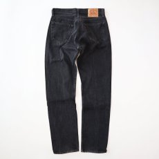 画像4: LEVI'S 501 BLACK DENIM PANTS "made in USA" 【W33程度】 (4)