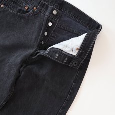 画像5: LEVI'S 501 BLACK DENIM PANTS "made in USA" 【W33程度】 (5)