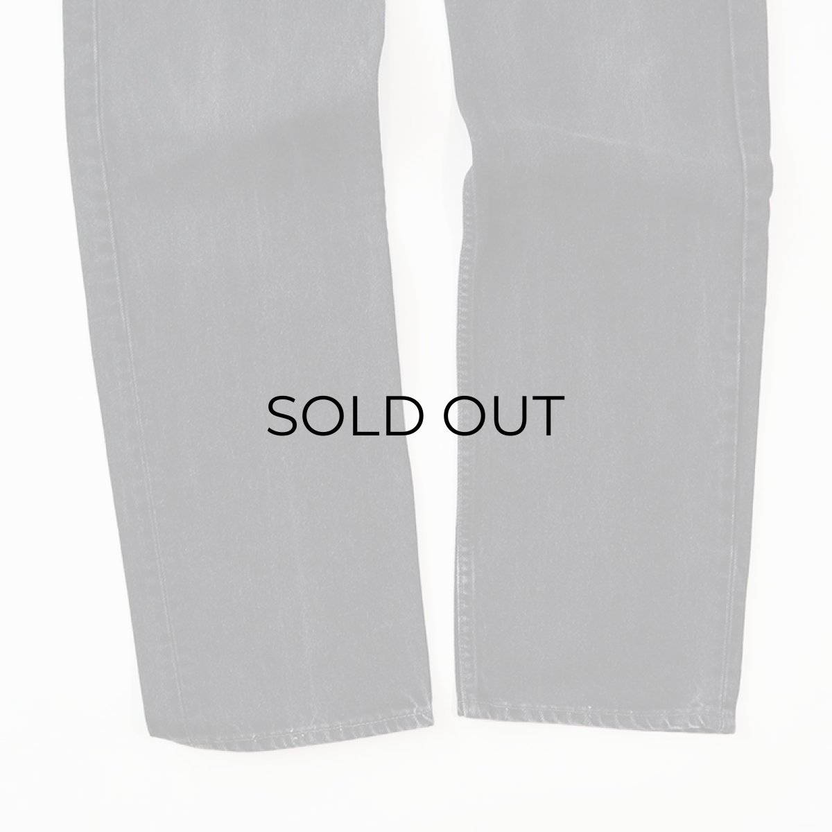 画像6: LEVI'S 501 BLACK DENIM PANTS "made in USA" 【W33程度】 (6)