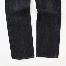 画像6: LEVI'S 501 BLACK DENIM PANTS "made in USA" 【W33程度】 (6)