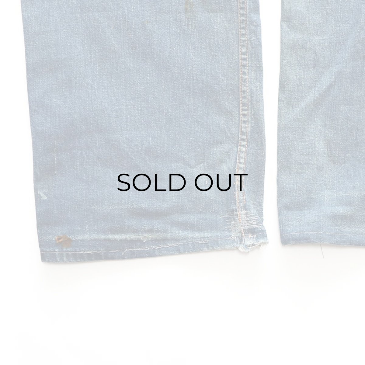 画像18: 〜50's UNKNOWN BRAND DENIM PAINTER PANTS (18)