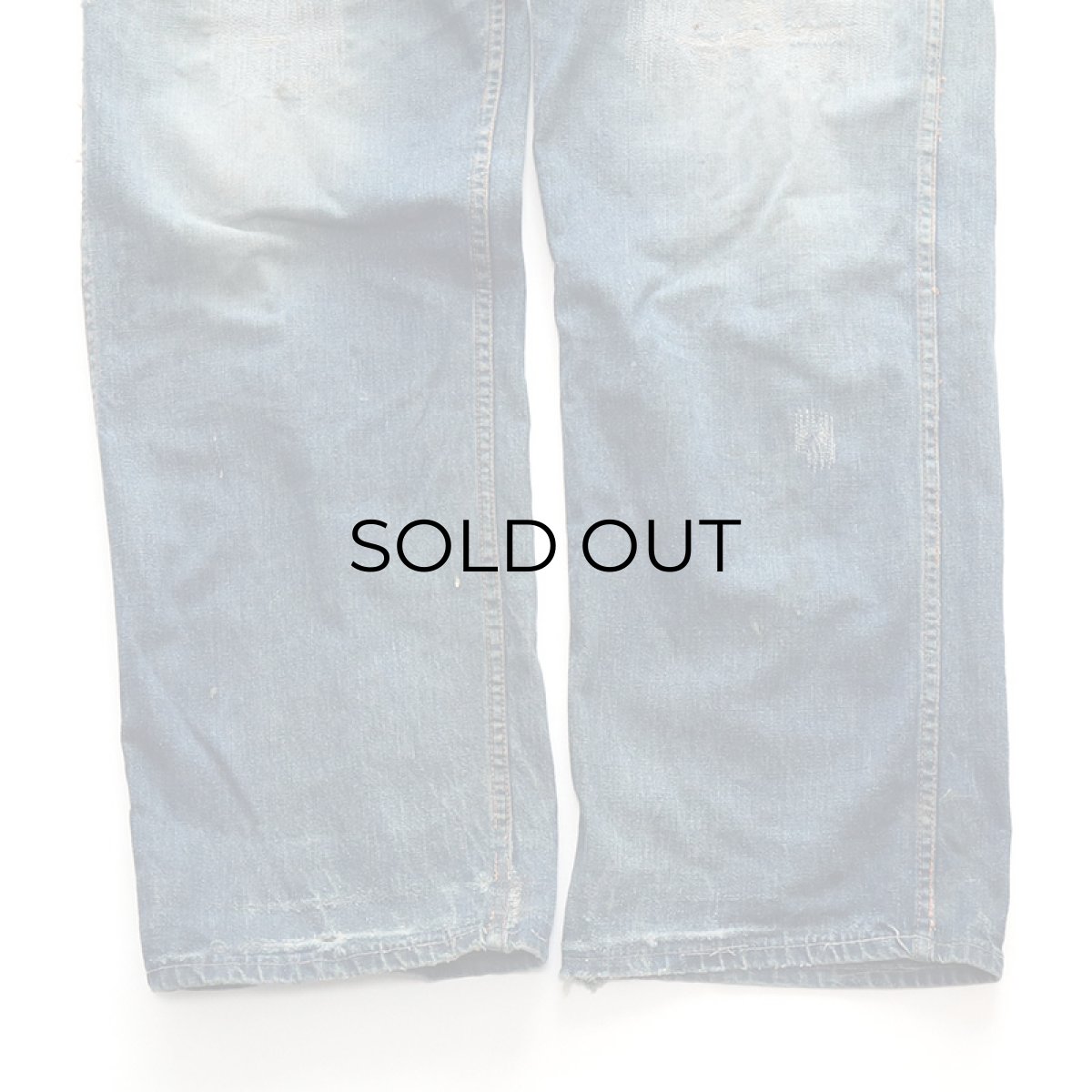 画像7: 〜50's UNKNOWN BRAND DENIM PAINTER PANTS (7)