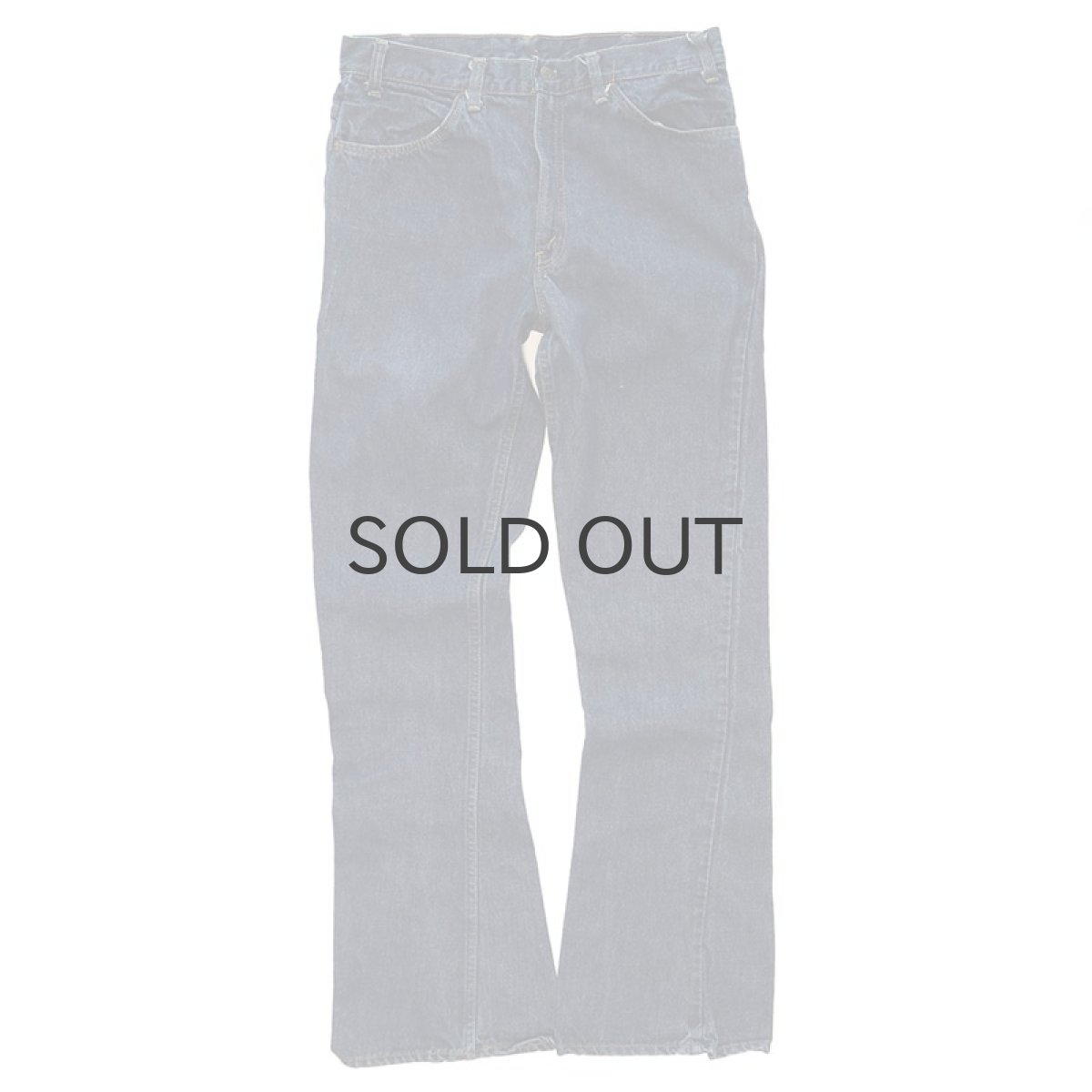 画像1: 70's LEVI'S 646 DENIM FLARE PANTS (1)