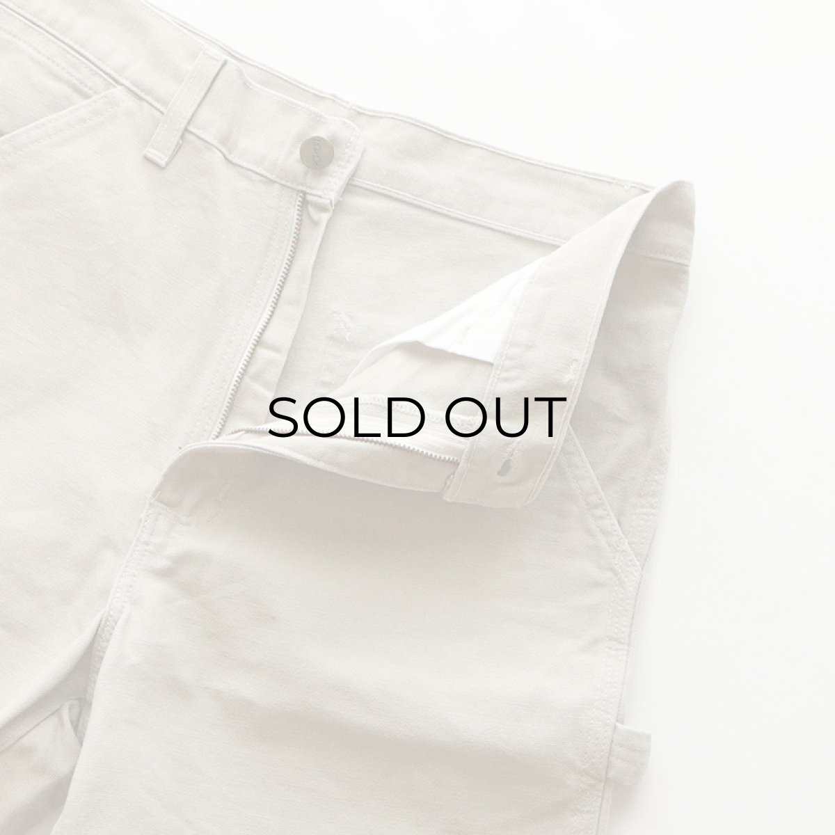 画像4: Carhartt COTTON DUCK CARPENTER SHORTS 【W31 程度】 (4)