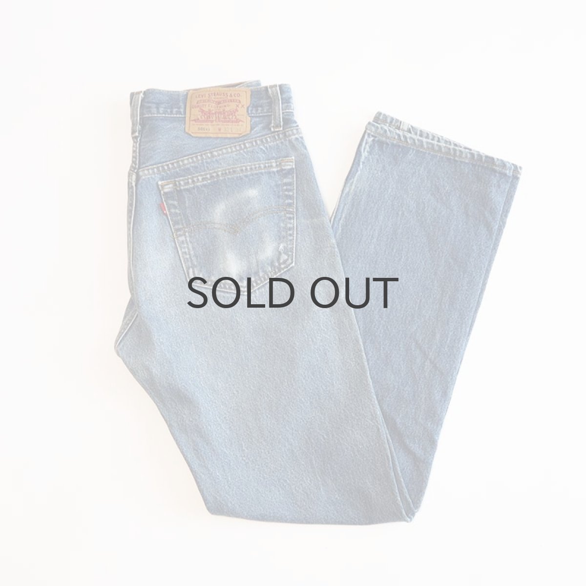 画像1: LEVI'S 501 DENIM PANTS "made in USA" 【W31 程度】 (1)