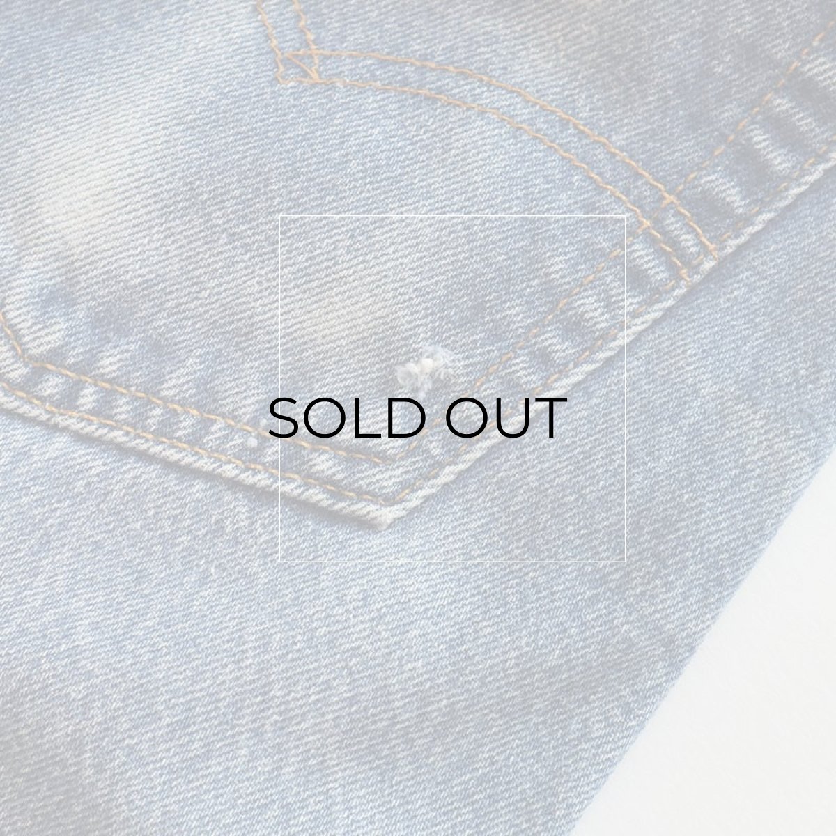 画像11: LEVI'S 501 DENIM PANTS "made in USA" 【W31 程度】 (11)