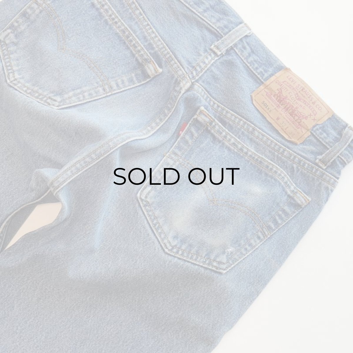 画像6: LEVI'S 501 DENIM PANTS "made in USA" 【W31 程度】 (6)