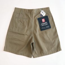 画像3: CHAPS RALPH LAUREN COTTON TWILL TUCK SHORTS "DEADSTOCK" 【W31 程度】 (3)