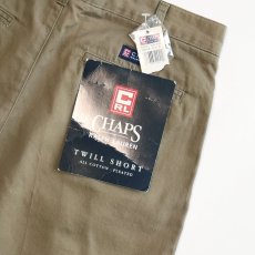 画像7: CHAPS RALPH LAUREN COTTON TWILL TUCK SHORTS "DEADSTOCK" 【W31 程度】 (7)