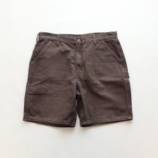 画像2: Carhartt COTTON DUCK CARPENTER SHORTS 【W36 程度】 (2)