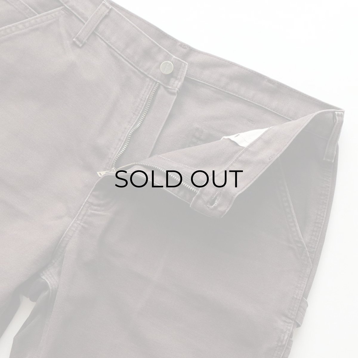 画像4: Carhartt COTTON DUCK CARPENTER SHORTS 【W36 程度】 (4)