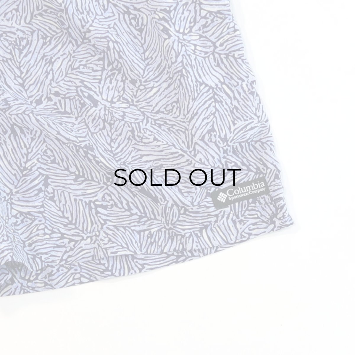 画像5: 90's Columbia NYLON ALL OVER PATTERN SWIM SHORTS (5)