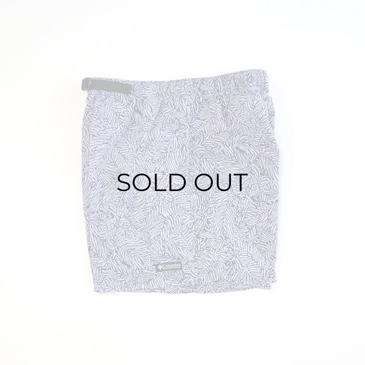 画像2: 90's Columbia NYLON ALL OVER PATTERN SWIM SHORTS (2)