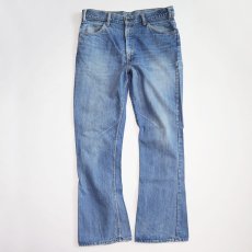 画像2: OLD LEVI'S 646 DENIM FLARE PANTS 【W36程度】 (2)