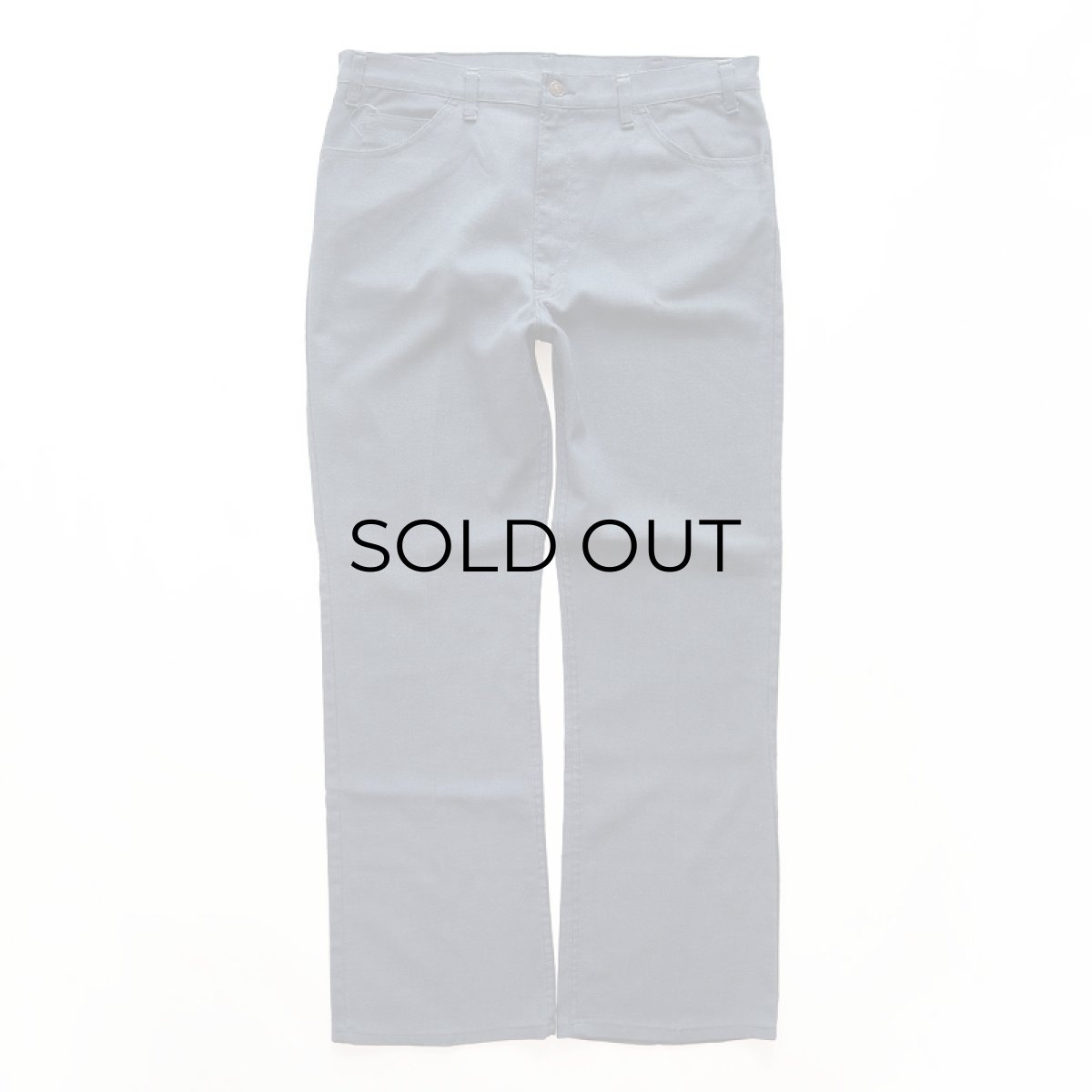 画像2: Levi's 517 "STA-PREST" HOPSACK BOOTS CUT PANTS 【BlueGray W38】 (2)