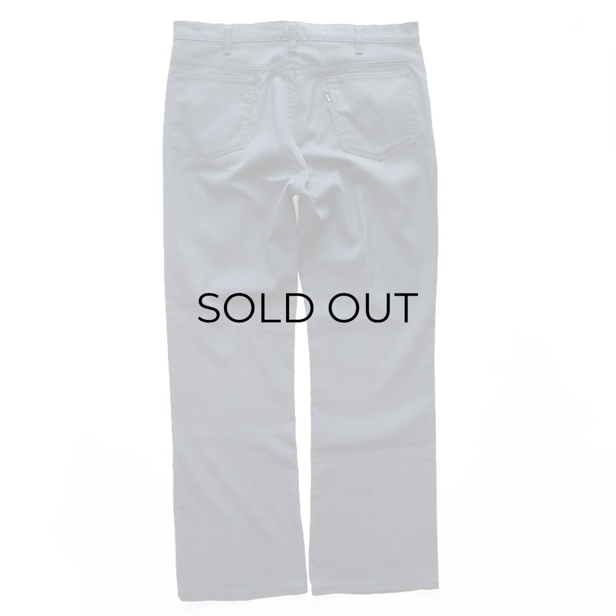 画像3: Levi's 517 "STA-PREST" HOPSACK BOOTS CUT PANTS 【BlueGray W38】 (3)