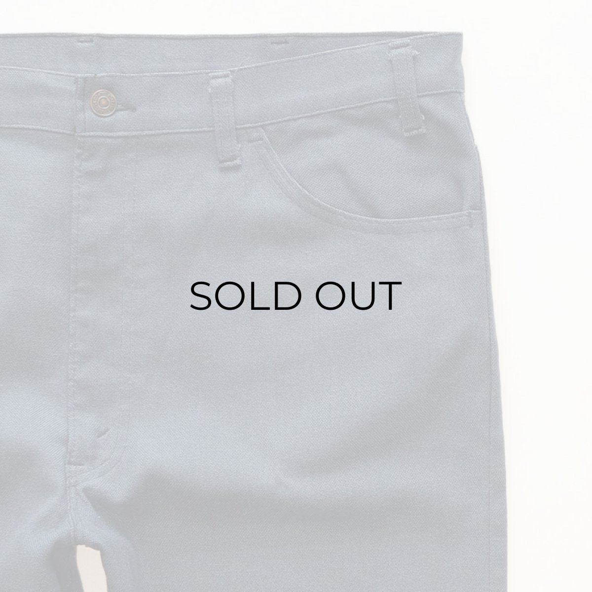 画像4: Levi's 517 "STA-PREST" HOPSACK BOOTS CUT PANTS 【BlueGray W38】 (4)