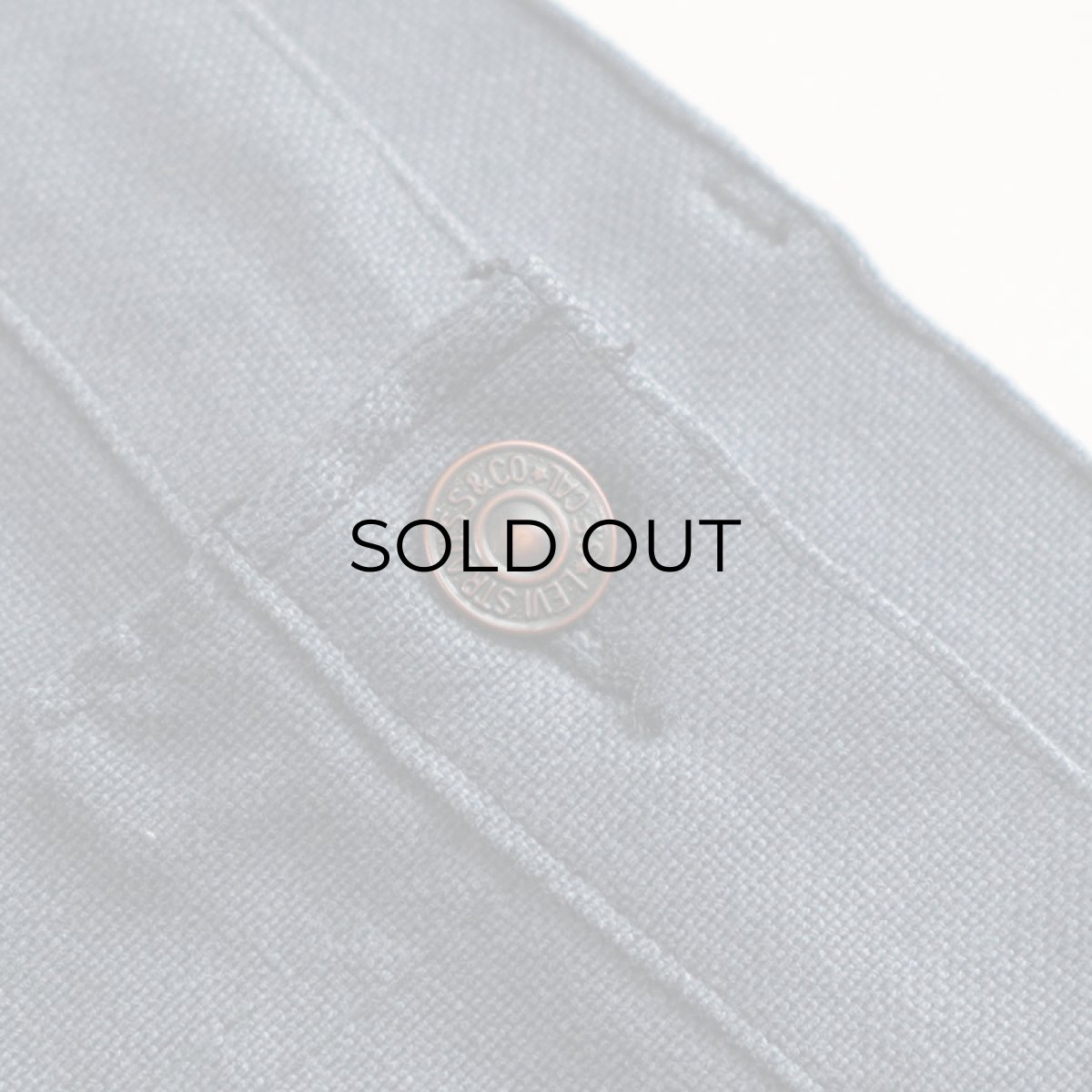 画像6: Levi's 517 "STA-PREST" HOPSACK BOOTS CUT PANTS 【BlueGray W38】 (6)