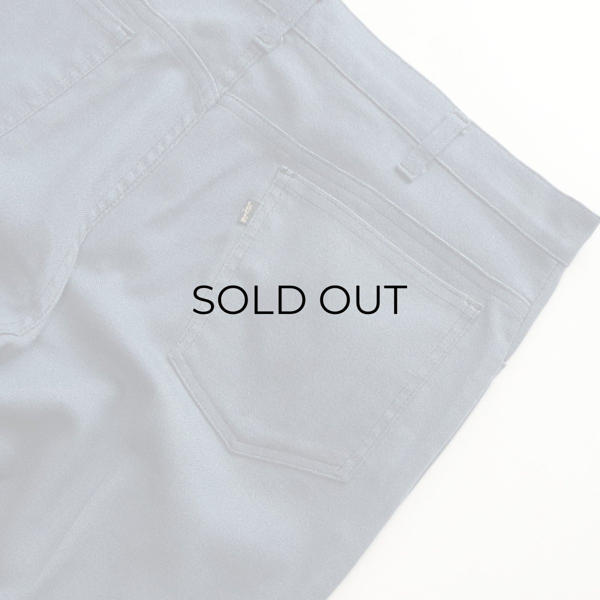 画像8: Levi's 517 "STA-PREST" HOPSACK BOOTS CUT PANTS 【BlueGray W38】 (8)