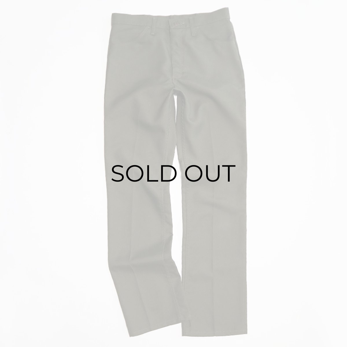 画像2: Wrangler "WRANCHER" POLYESTER BOOTS CUT PANTS 【W32】 (2)