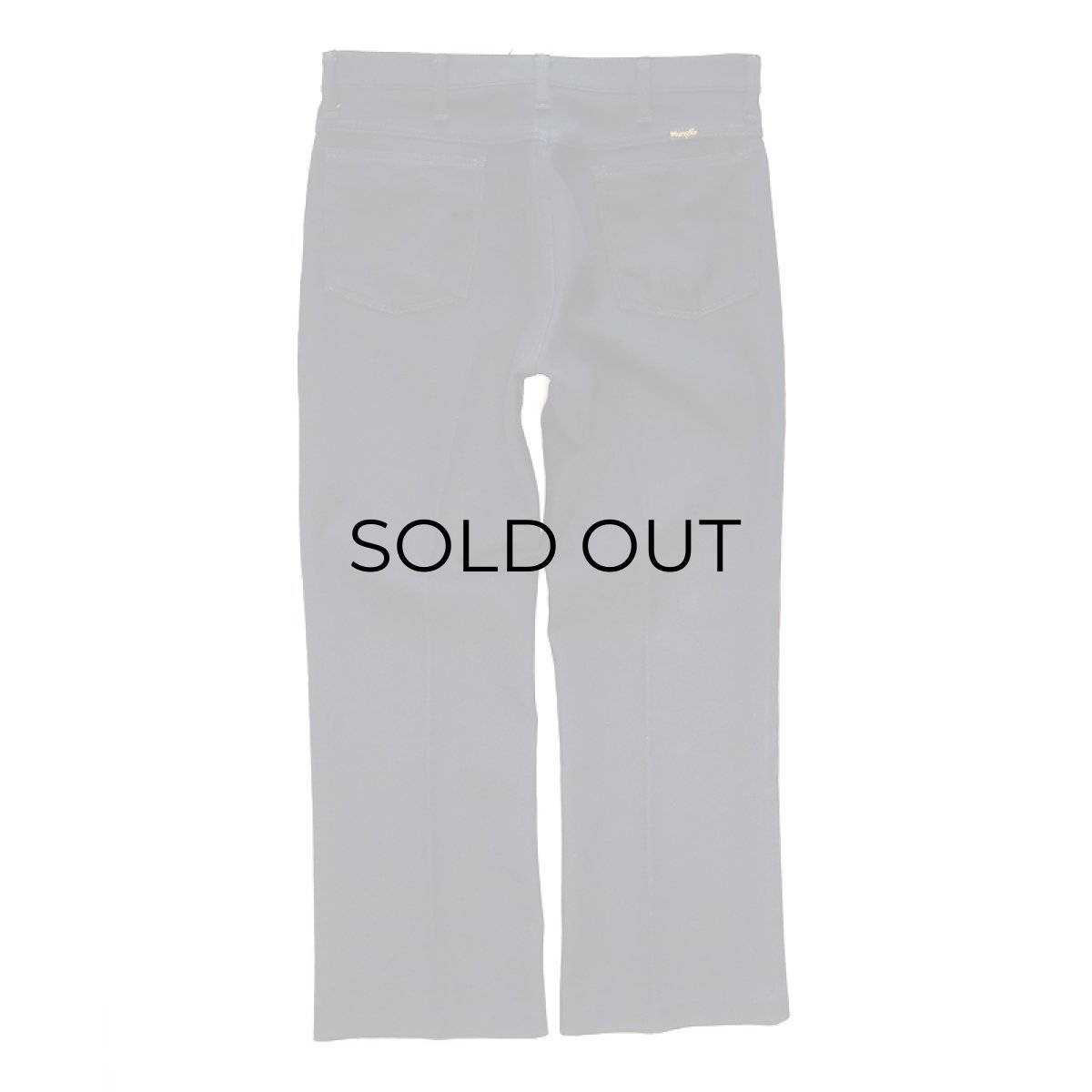 画像2: Wrangler "WRANCHER" POLYESTER BOOTS CUT PANTS (2)