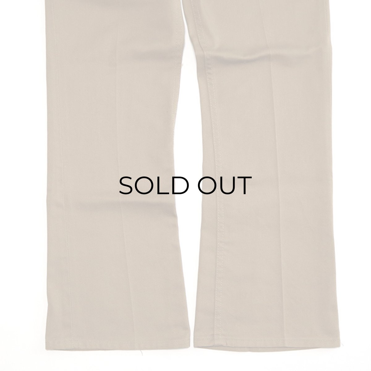 画像4: 〜80's Lee 200 COTTON POLYESTER TWILL BOOTS CUT PANTS "made in USA" (4)