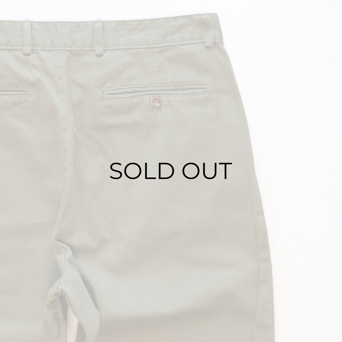 画像6: 80's BANANA REPUBLIC COTTON TWILL TUCK PANTS (6)