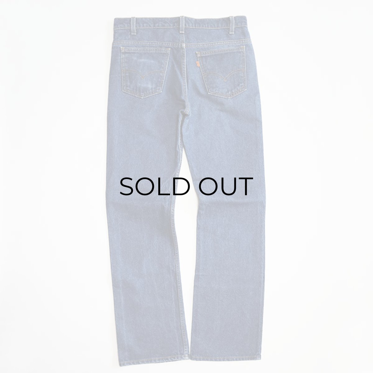 画像3: LEVI'S 517 DENIM BOOTS CUT PANTS "made in USA" 【W34程度】 (3)