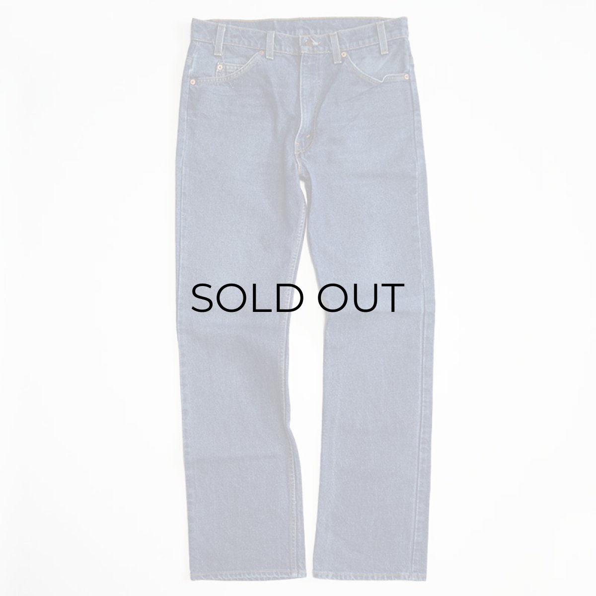 画像2: LEVI'S 517 DENIM BOOTS CUT PANTS "made in USA" 【W34程度】 (2)