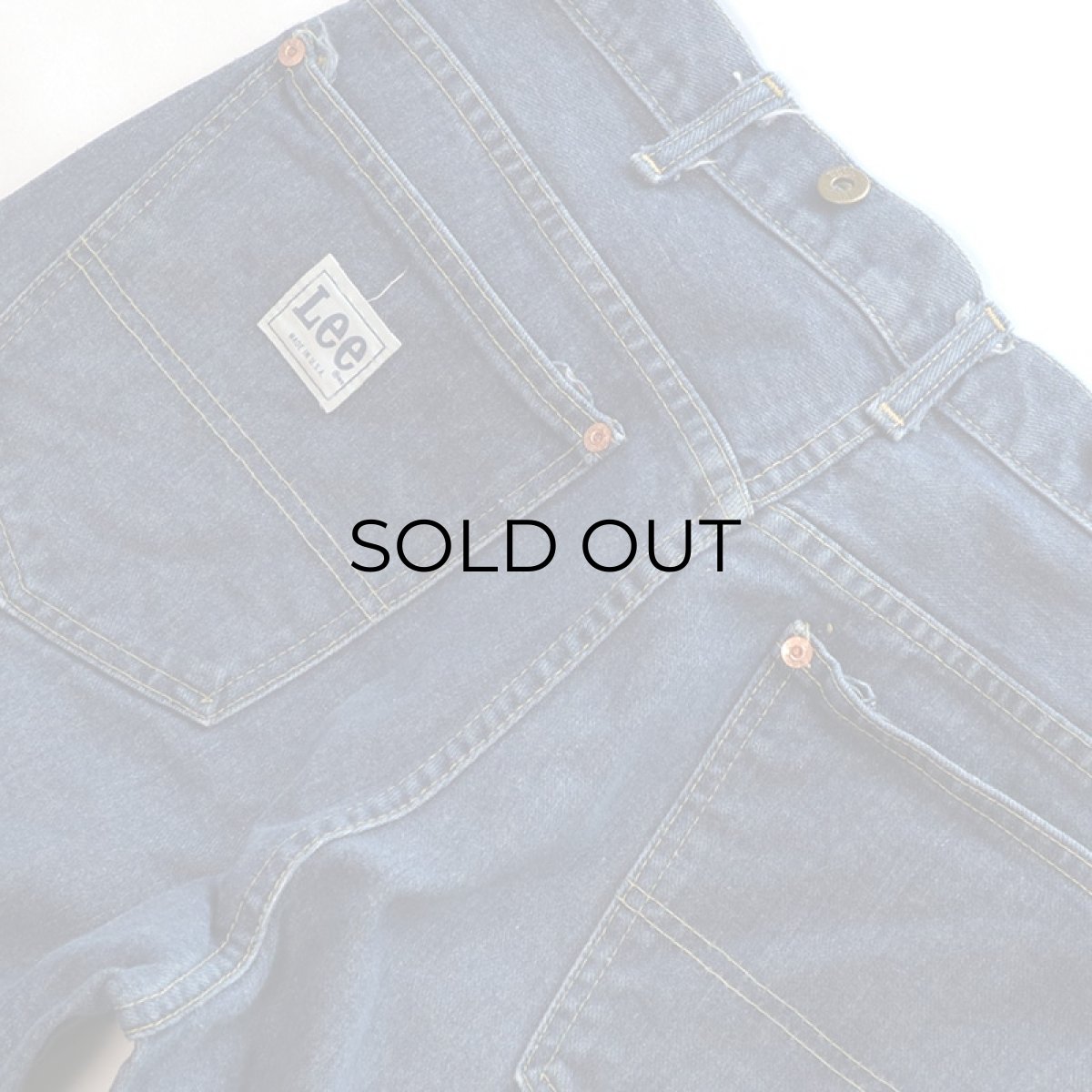 画像10: 70's Lee "BOSS OF THE ROAD" "88" DENIM LOGGER PANTS (10)