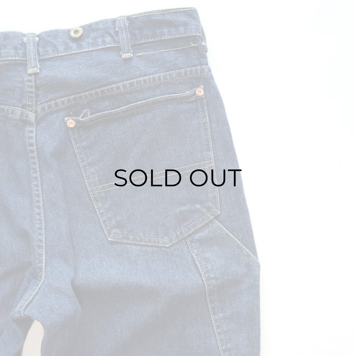 画像9: 70's Lee "BOSS OF THE ROAD" "88" DENIM LOGGER PANTS (9)
