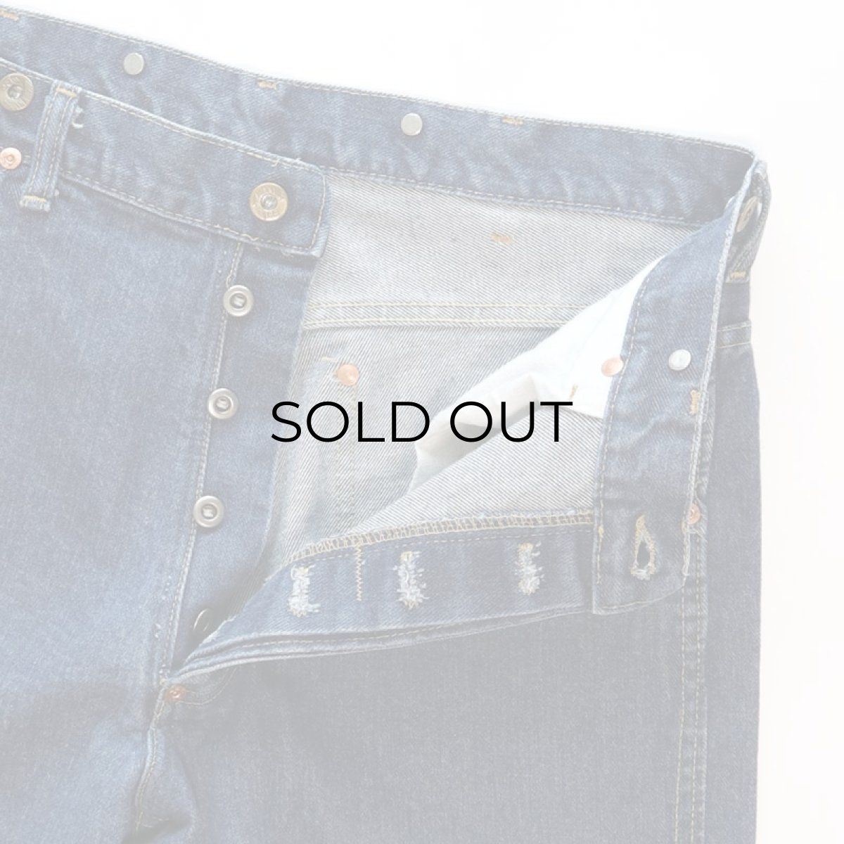 画像5: 70's Lee "BOSS OF THE ROAD" "88" DENIM LOGGER PANTS (5)