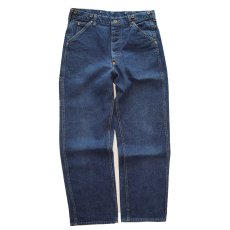 画像2: 70's Lee "BOSS OF THE ROAD" "88" DENIM LOGGER PANTS (2)