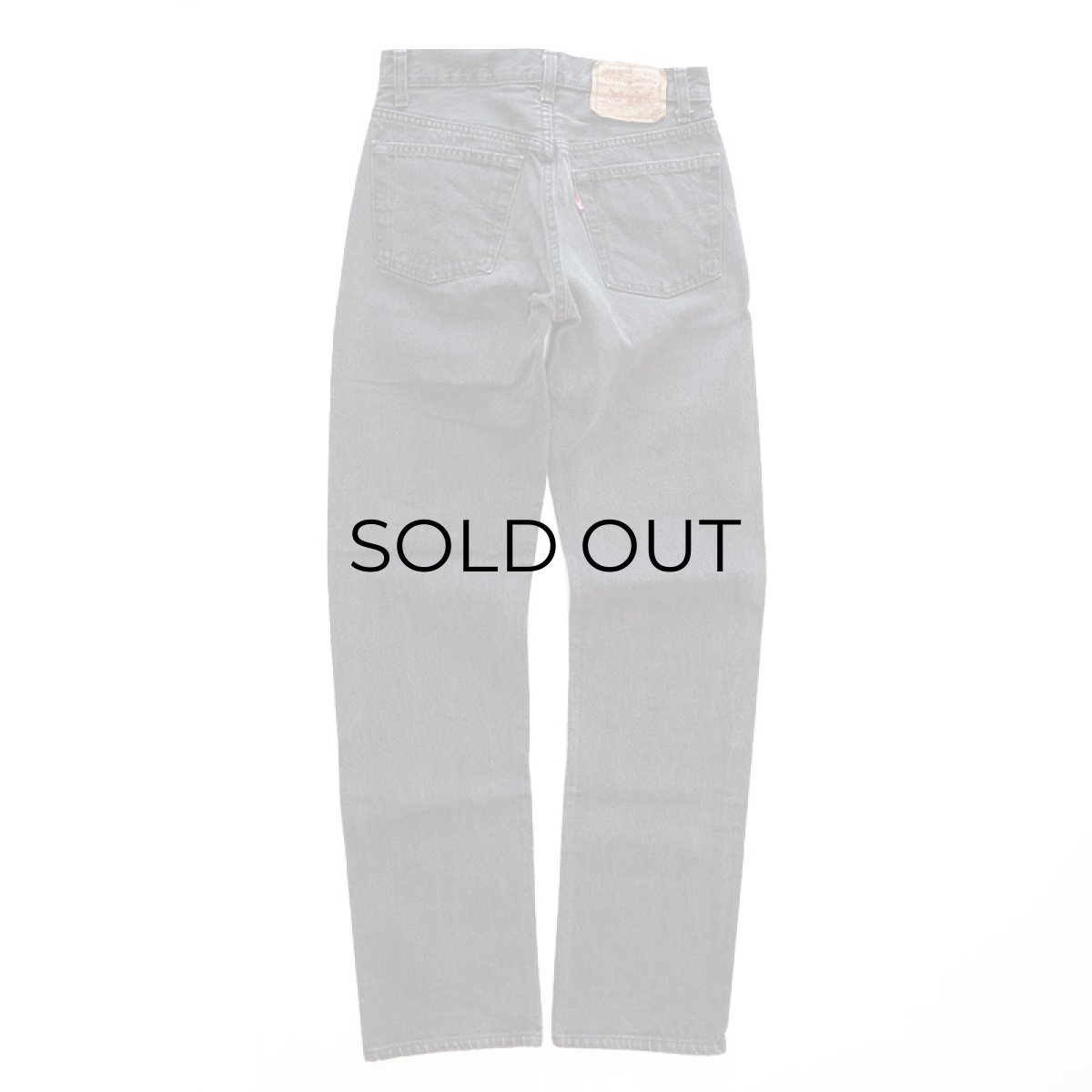 画像3: LEVI'S 501 BLACK DENIM PANTS "made in USA" (3)