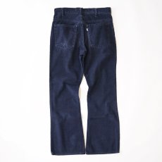 画像3: OLD LEVI'S 646 CORDUROY FLARE PANTS 【Navy  W32 程度】 (3)