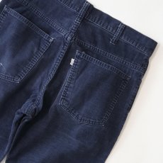 画像10: OLD LEVI'S 646 CORDUROY FLARE PANTS 【Navy  W32 程度】 (10)