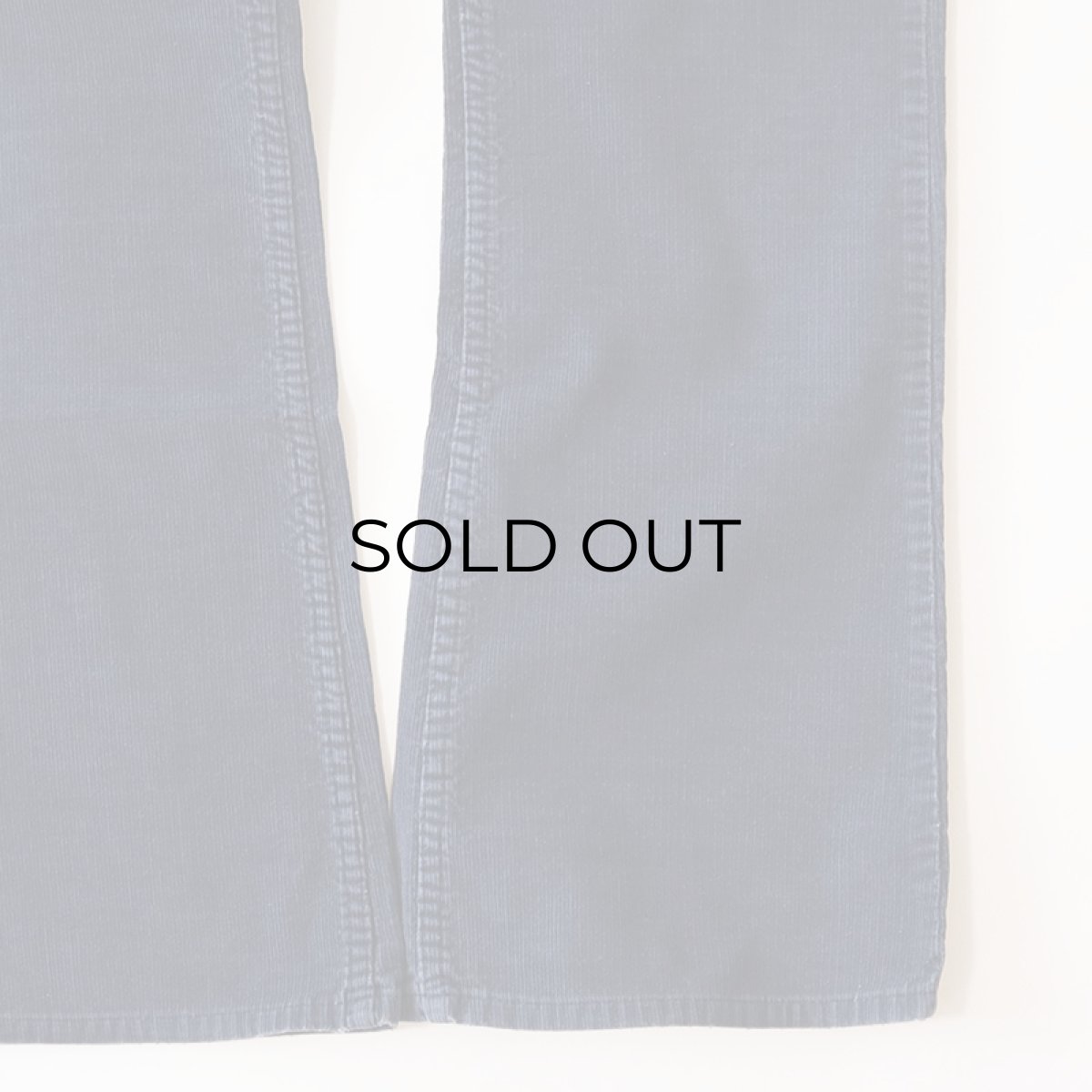 画像4: OLD LEVI'S 646 CORDUROY FLARE PANTS 【Navy  W32 程度】 (4)
