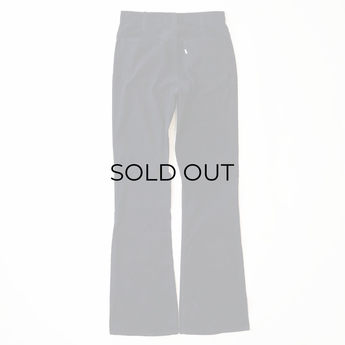 画像3: OLD LEVI'S 646 CORDUROY FLARE PANTS 【Dk. Navy  W31 程度】 (3)