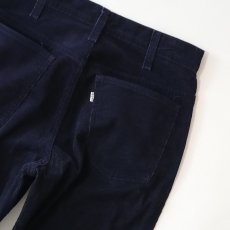 画像9: OLD LEVI'S 646 CORDUROY FLARE PANTS 【Dk. Navy  W31 程度】 (9)