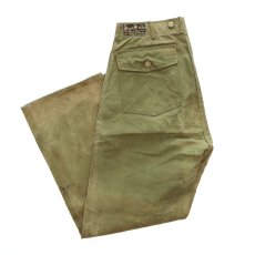 画像1: 40's Hirsch Weis COATING COTTON CANVAS HUNTING PANTS (1)