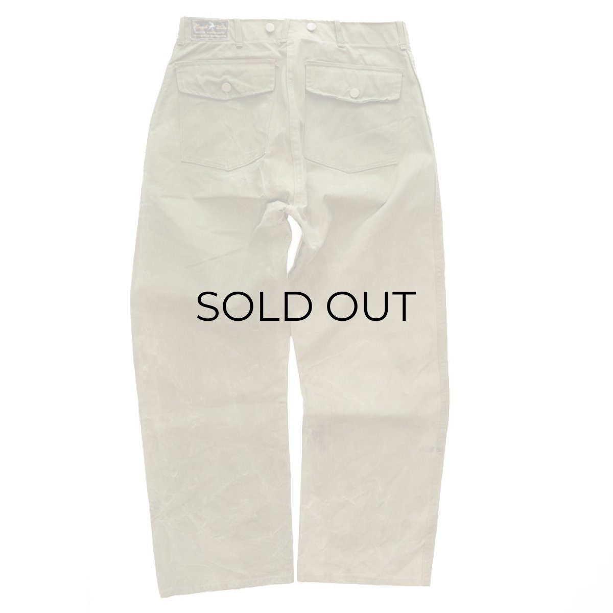 画像3: 40's Hirsch Weis COATING COTTON CANVAS HUNTING PANTS (3)