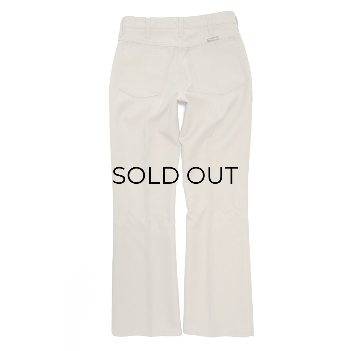 画像2: Wrangler "WRANCHER" POLYESTER BOOTS CUT PANTS (2)