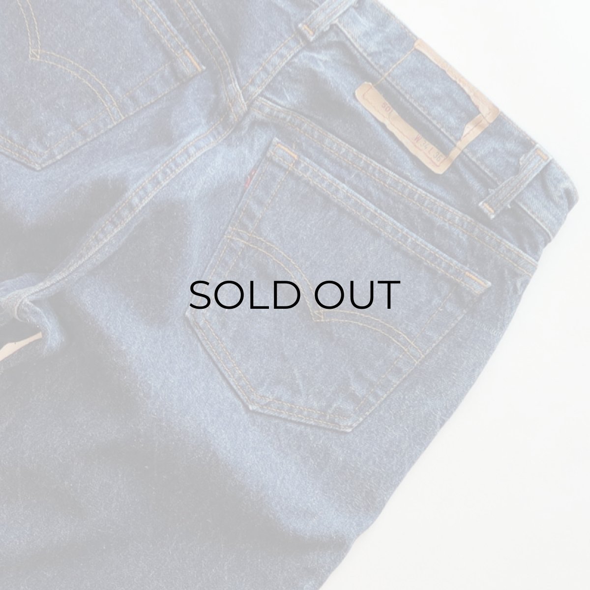 画像5: LEVI'S 501 DENIM PANTS "made in USA" 【W33 程度】 (5)